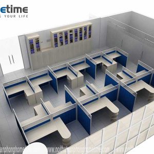 Phối cảnh 3D nội thất văn phòng công ty Logistics