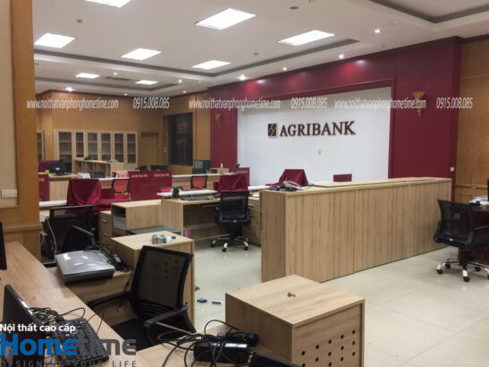 nội thất ngân hàng agribank