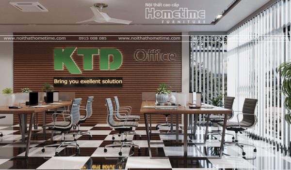 thiết kế nội thất văn phòng KTD Thủy Nguyên
